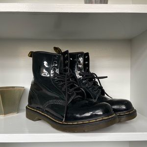 Dr. Martens 1460 Bex Patent in Black